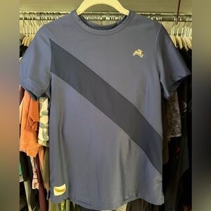 Tracksmith navy shirt